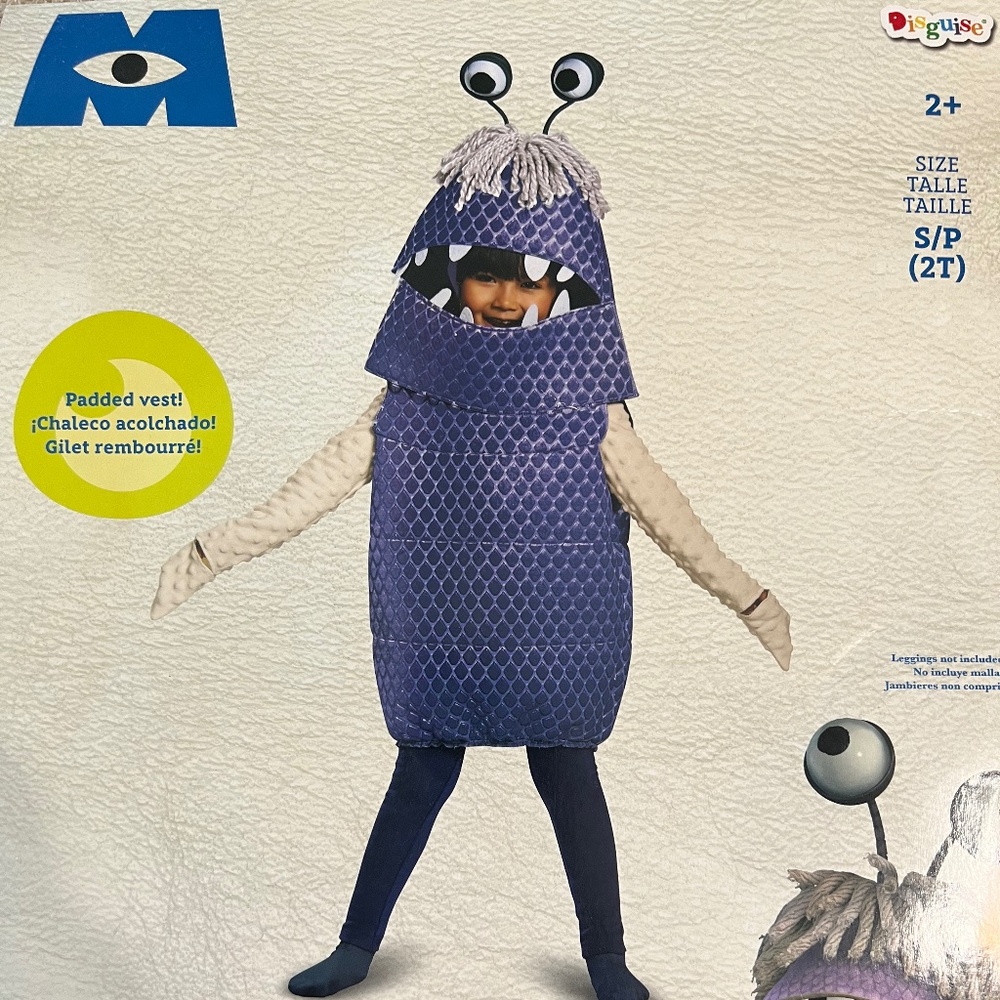 Disney Pixar Monsters Inc. Boo Halloween Toddler Costume